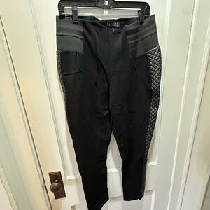 Eloquii Black Quilted Women’s Leggings